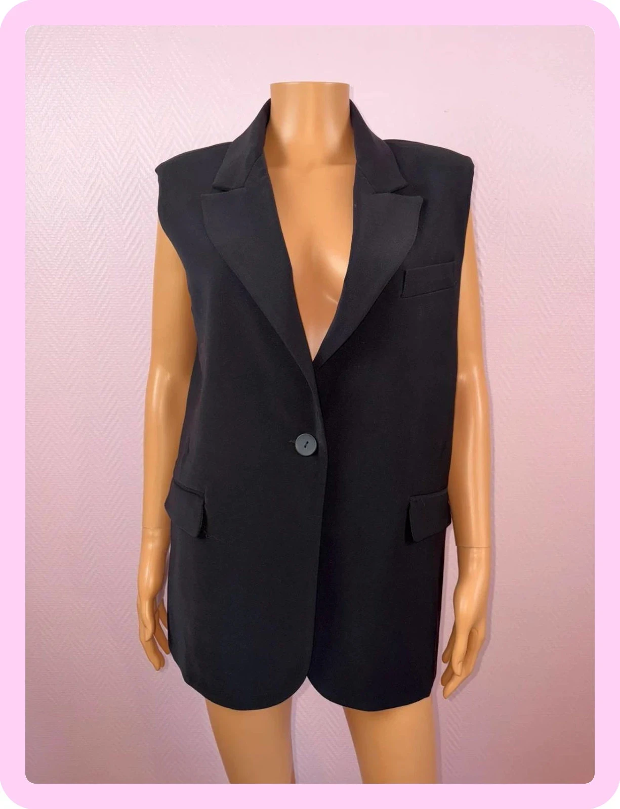 Blazer sem mangas feminino 38/40 – photo 4